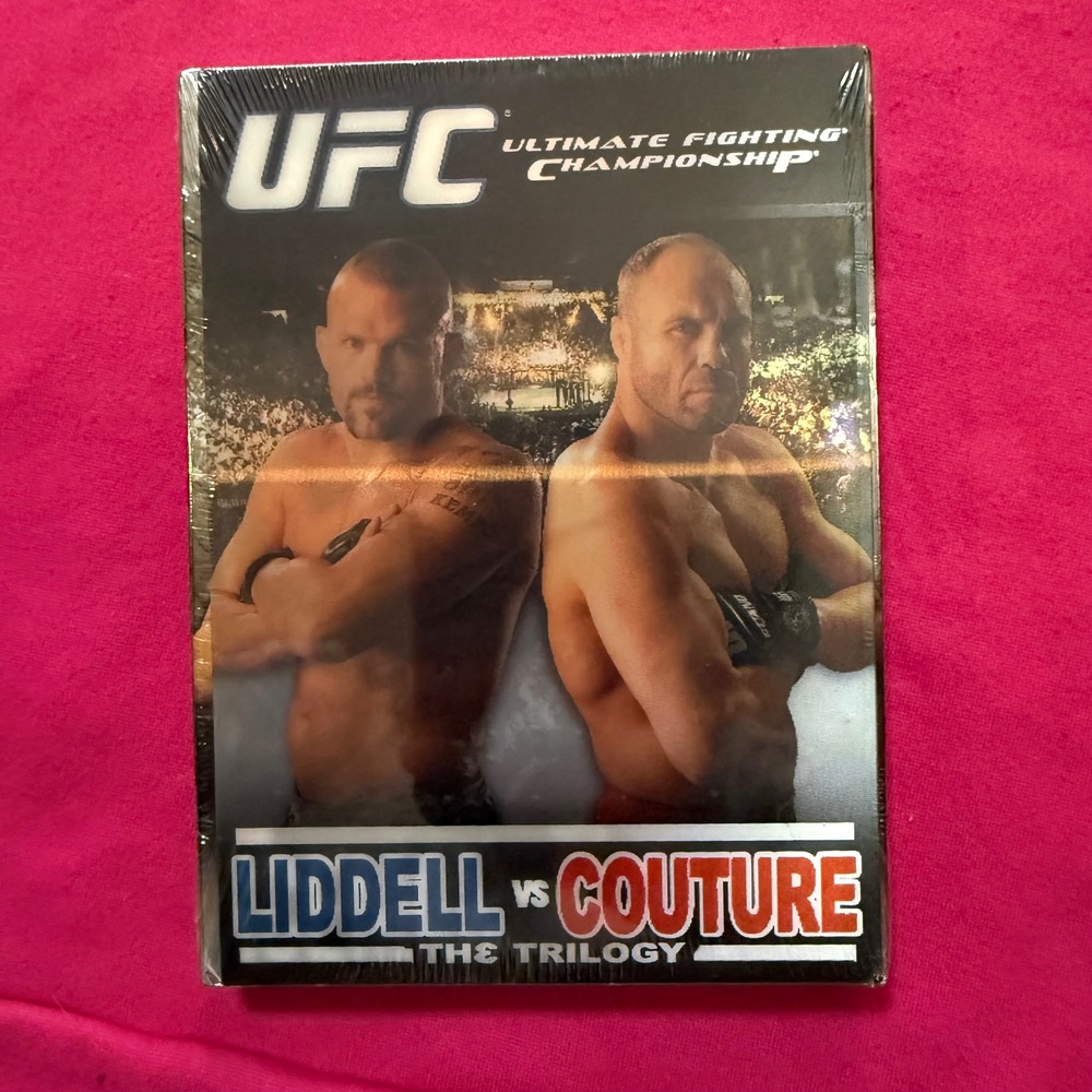 UFC Ultimate Fighting Championship Liddell vs Couture The Trilogy DVD Set‎